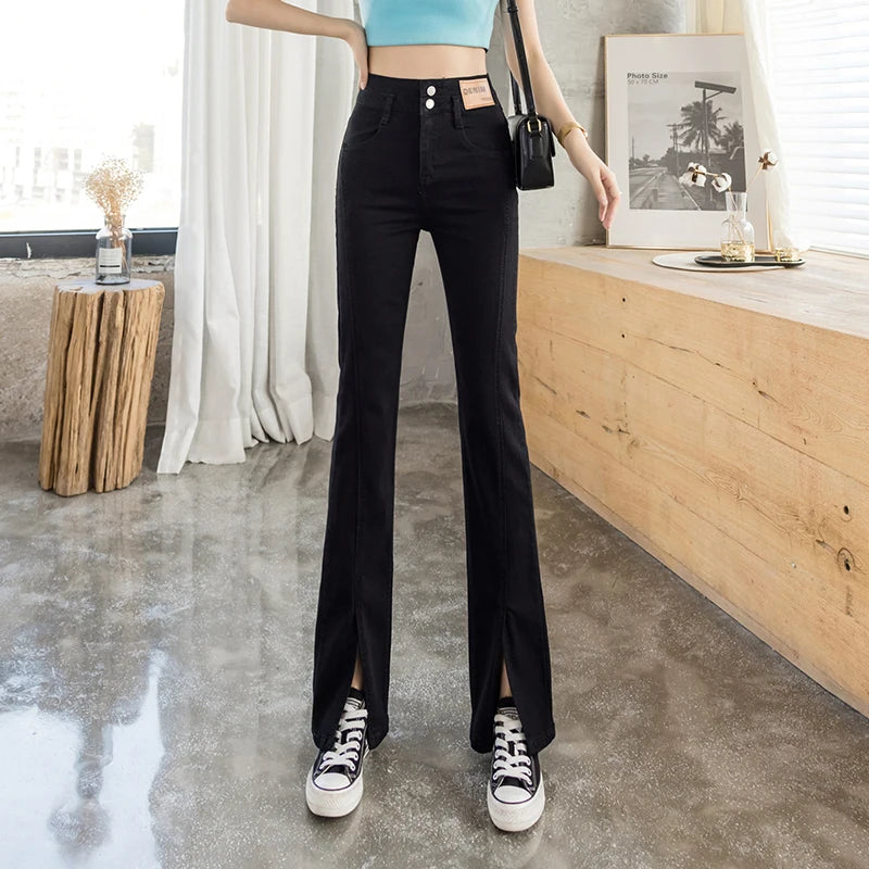 Low Waist Flare Jeans