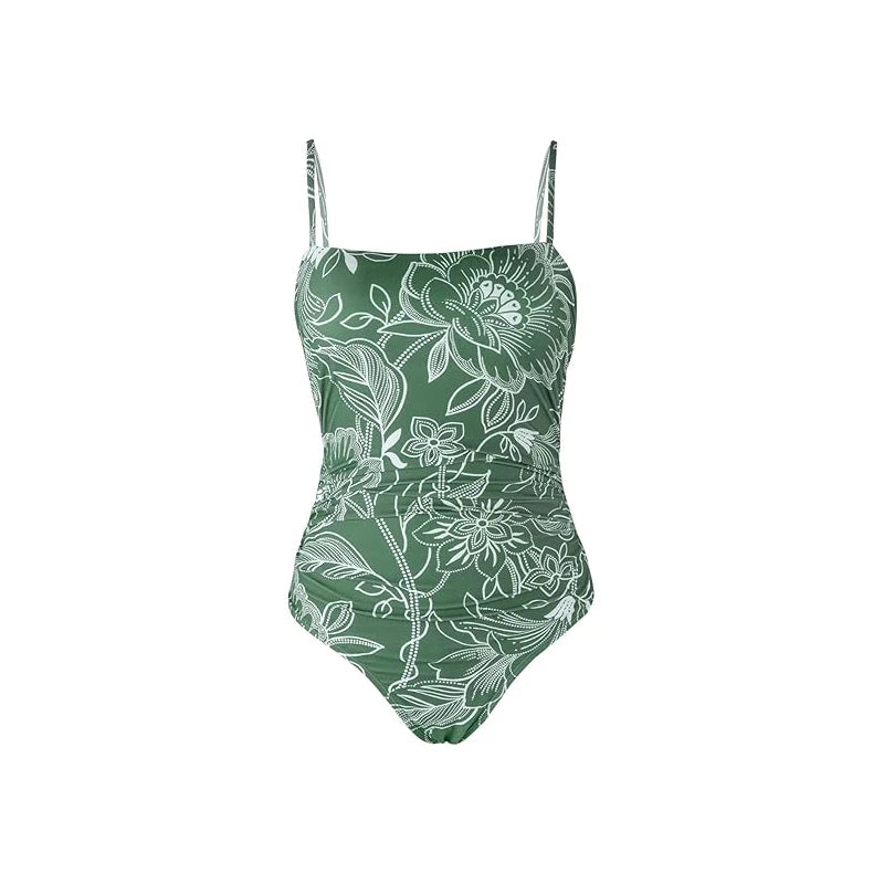 Tropical Strappy One-piece