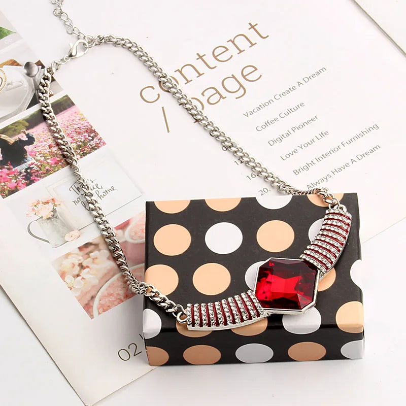 Vintage Gem Necklace