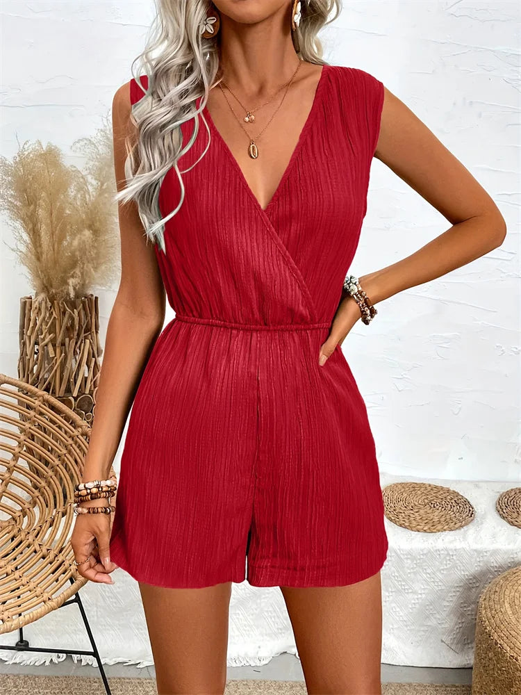Casual Vacation One-Piece Jumpsuit