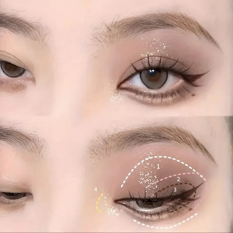 16 Color Pigmented Eye Shadow Palette