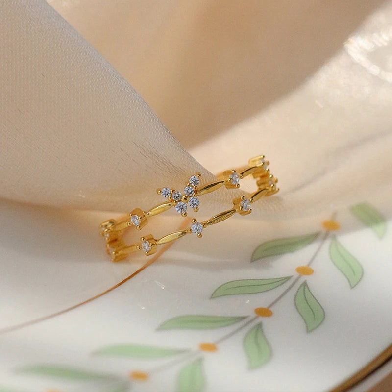 Colorful Butterfly Ring