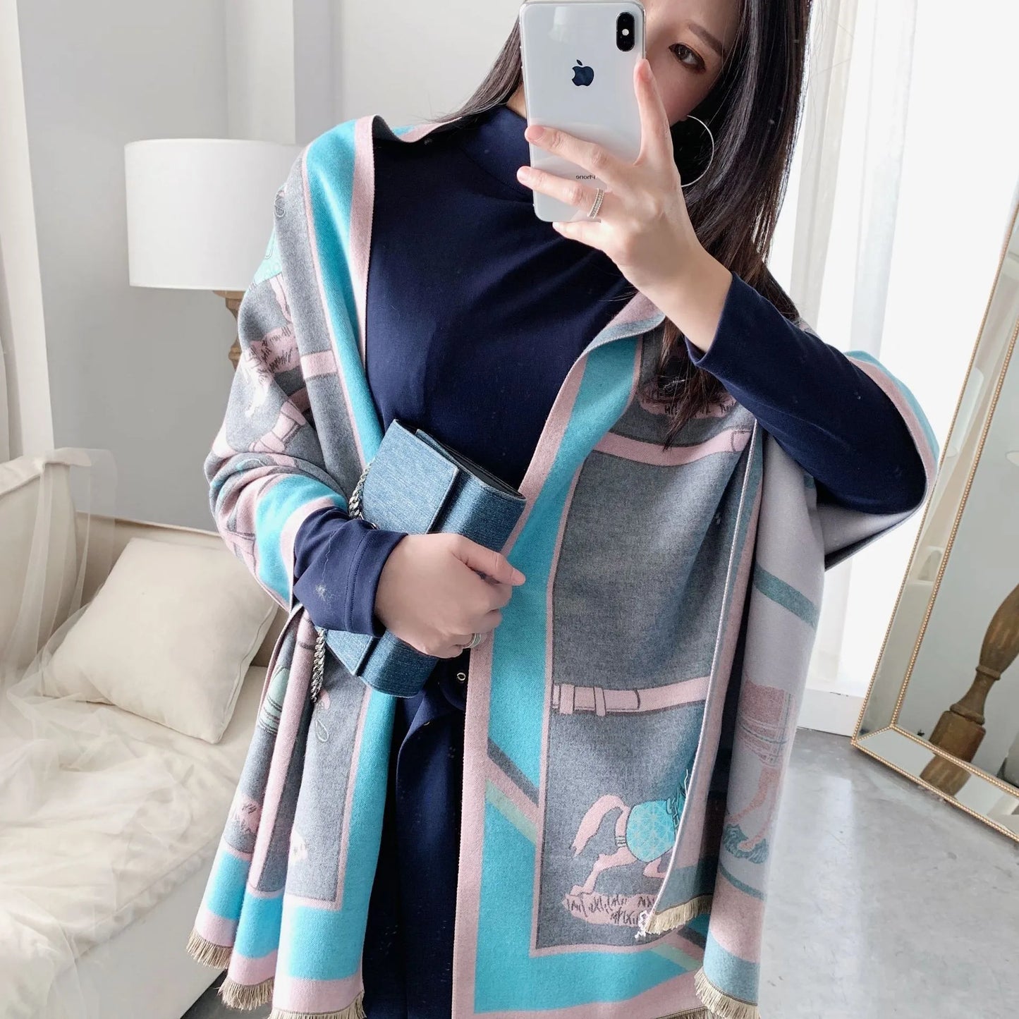 Luxury Winter Cashmere Scarf