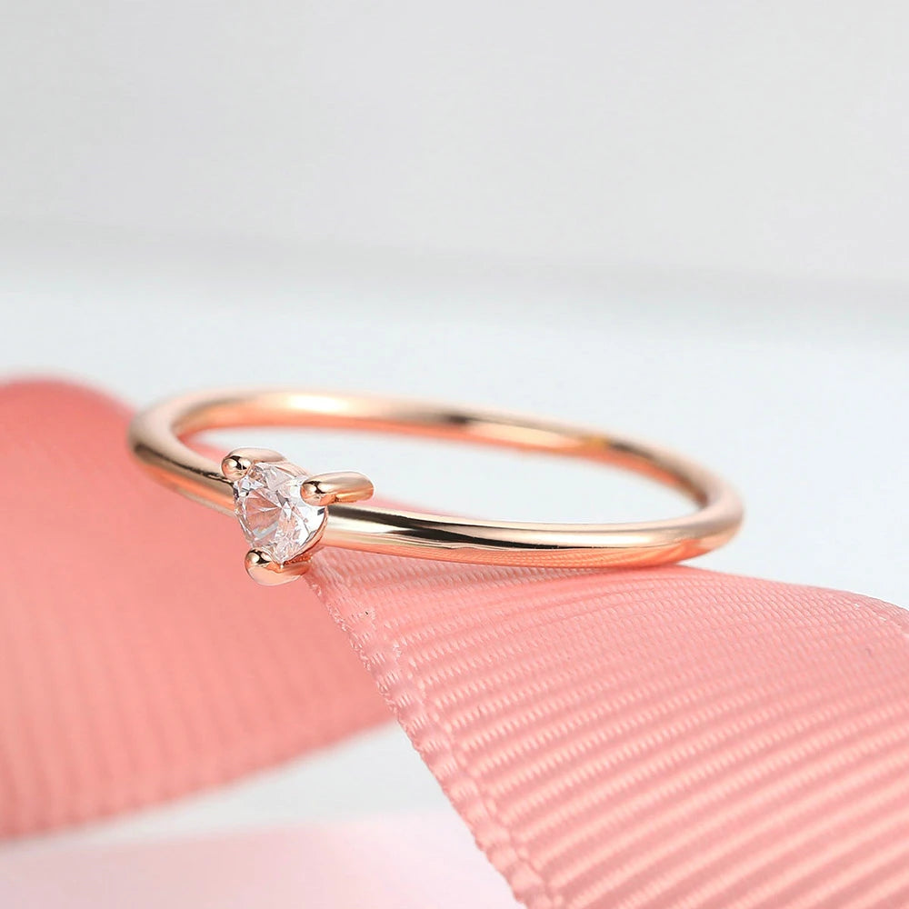 Minimalist Heart Ring