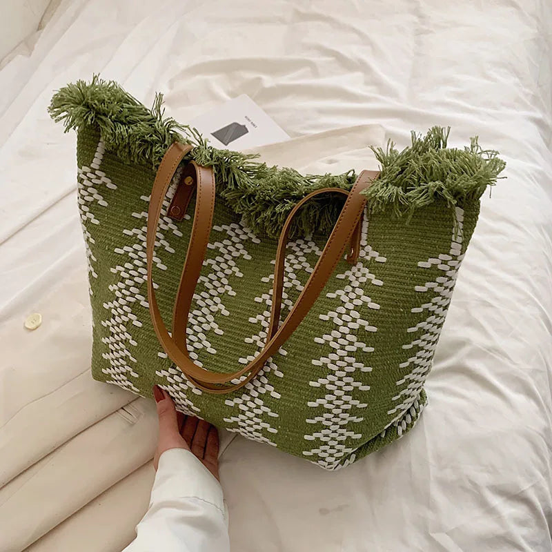 Casual Beach Tote Bag