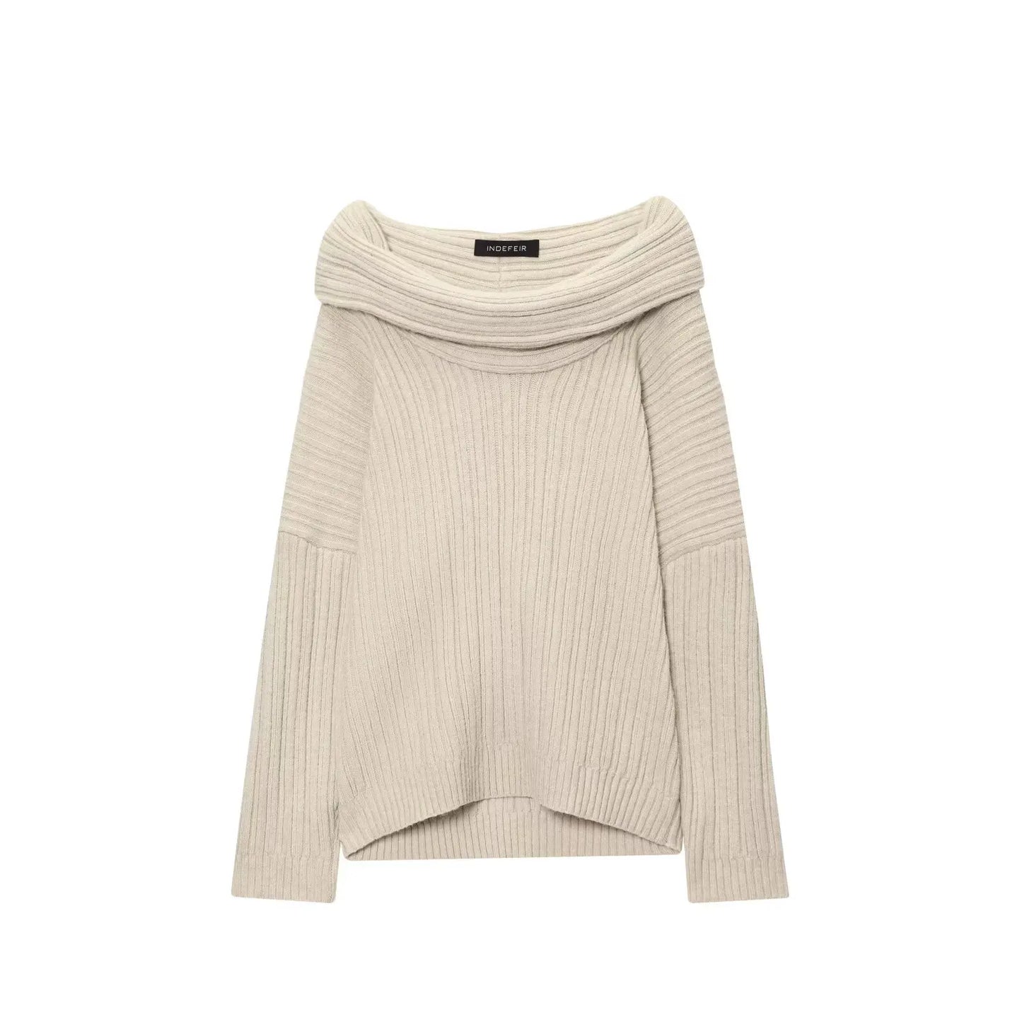 Lazy Look Vintage Knit Sweater