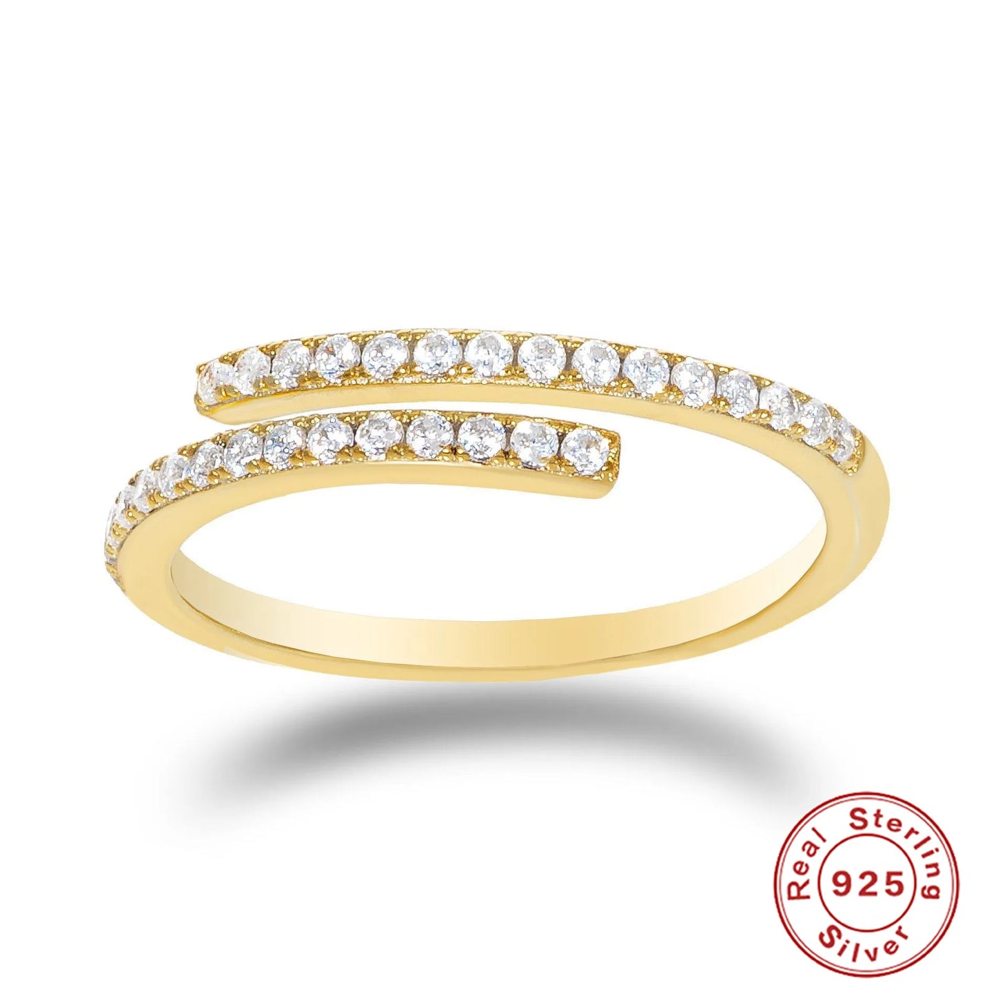 18K Gold Plated Snake Ring