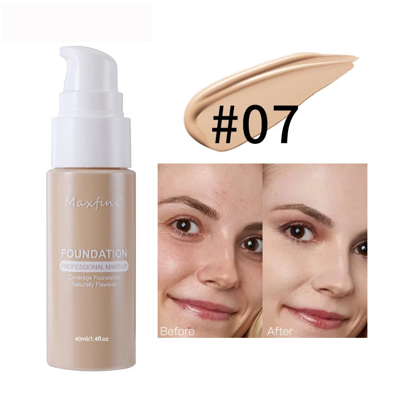 Moisturizing Waterproof Liquid Foundation