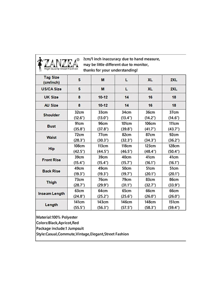 Summer Solid Pleated Wide Leg Jumpsuit