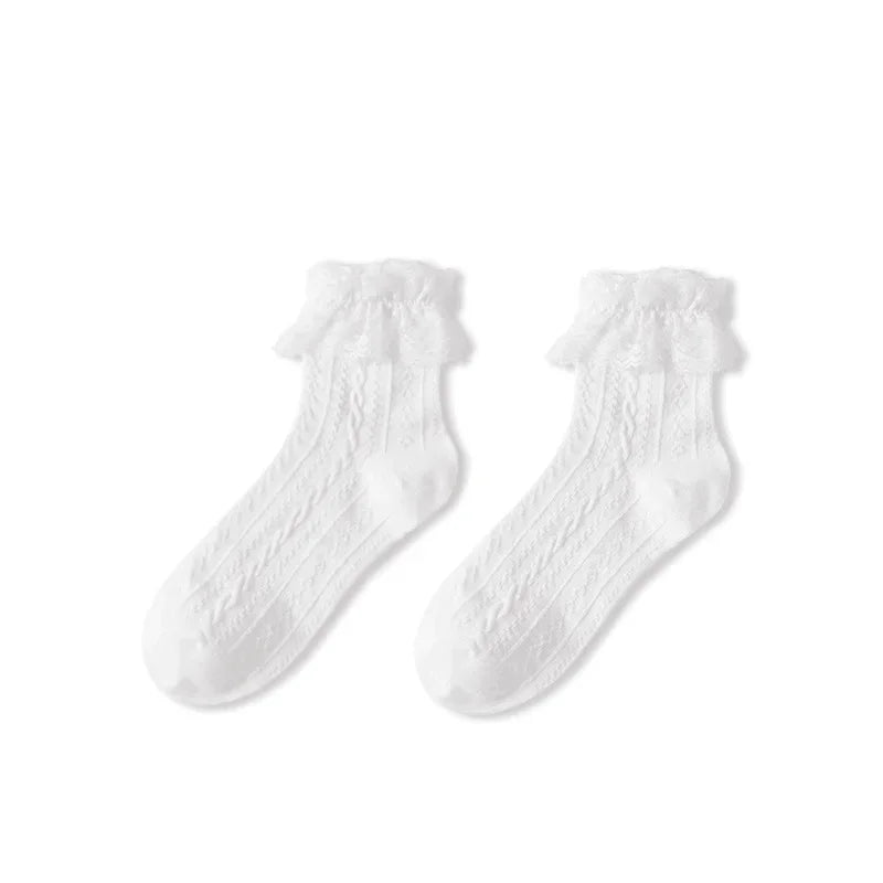 Japanese Kawaii Ruffle Socks