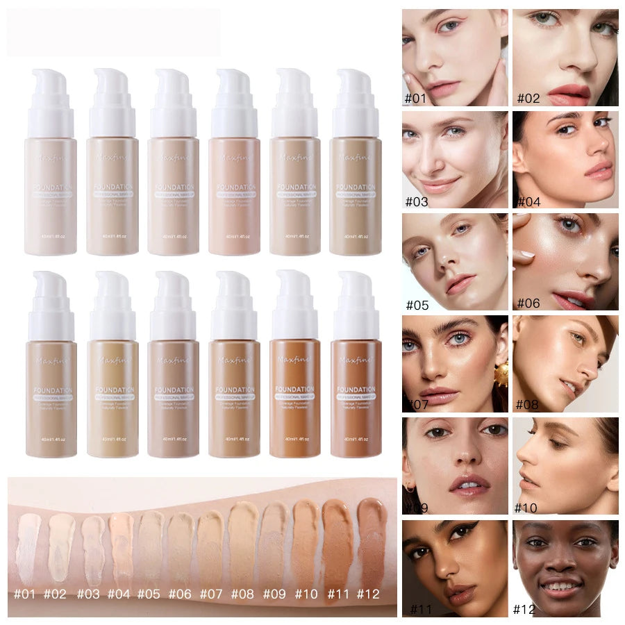 Moisturizing Waterproof Liquid Foundation
