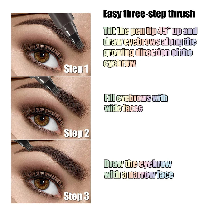 Waterproof  Microblading Liquid Eyebrow Pencil