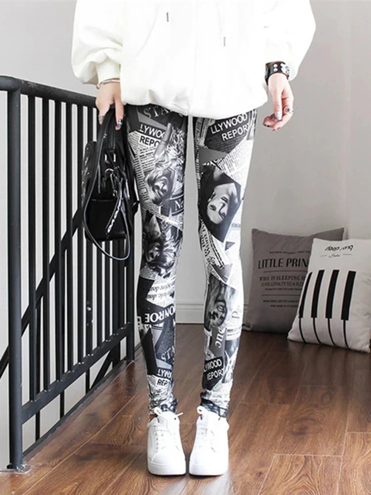 Stylish Printed Fashion Leggings
