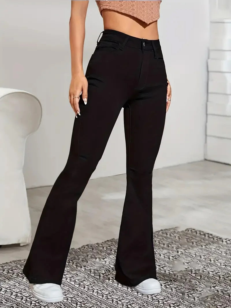 High Waist Flare Jeans