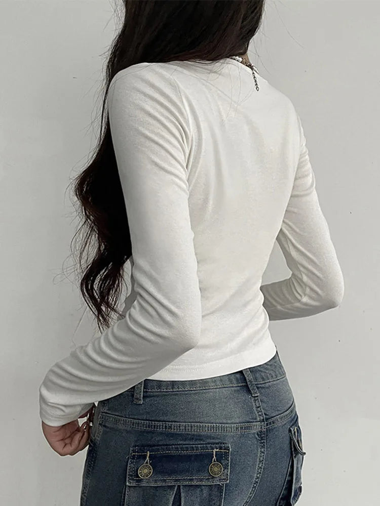 Long Sleeve Stitch T-Shirt