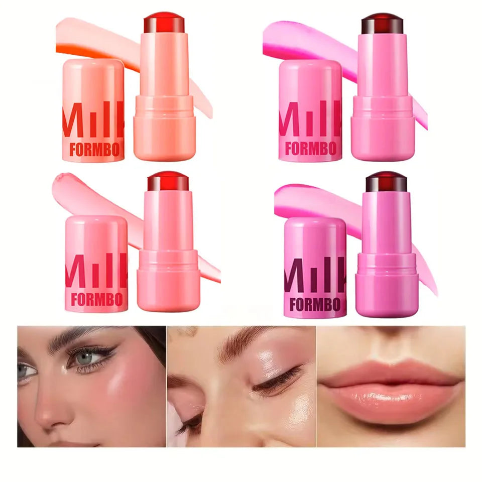 4 Colors Jelly Blush & Gloss Stick
