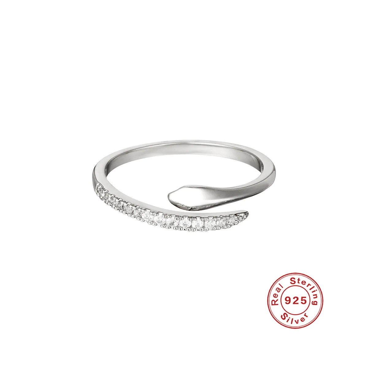 18K Gold Plated Snake Ring