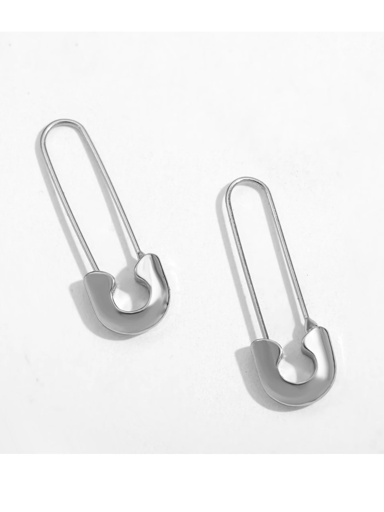 Paper Clip Pin Earrings