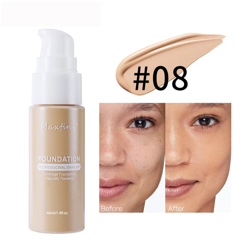 Moisturizing Waterproof Liquid Foundation
