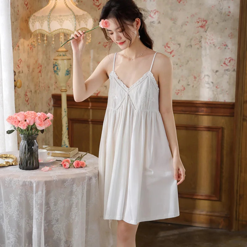 Lace Princess Cotton Nightdress