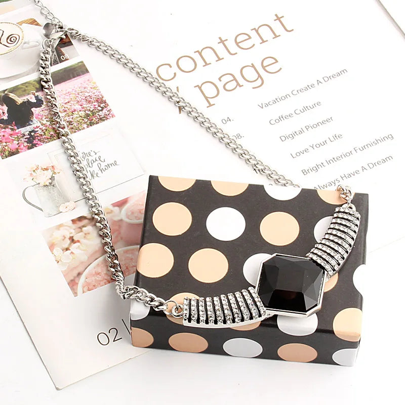 Vintage Gem Necklace