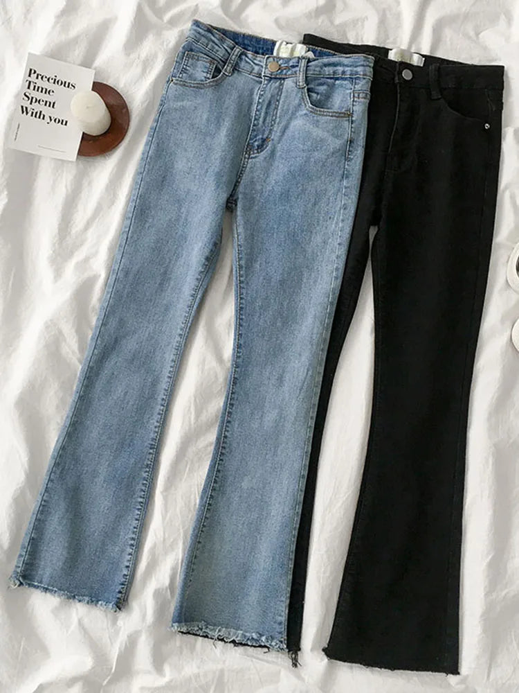 Low Waist Flare Jeans