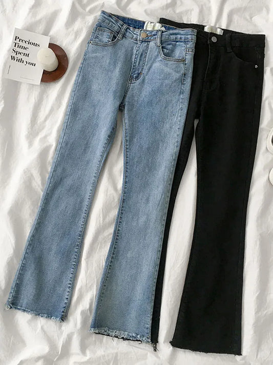 Low Waist Flare Jeans