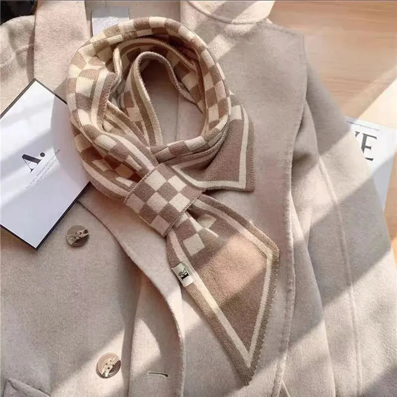 Trendy Thick Knit Scarf