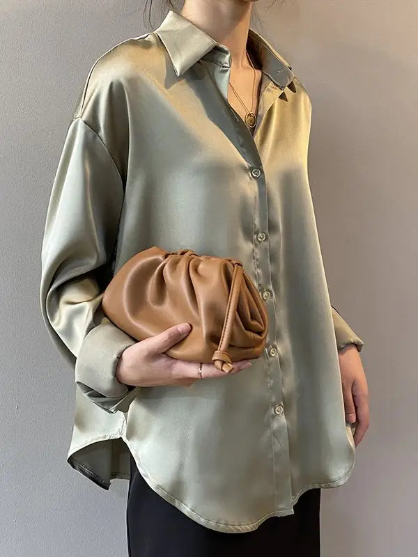 Vintage Satin Blouse