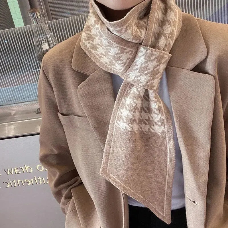 Trendy Thick Knit Scarf