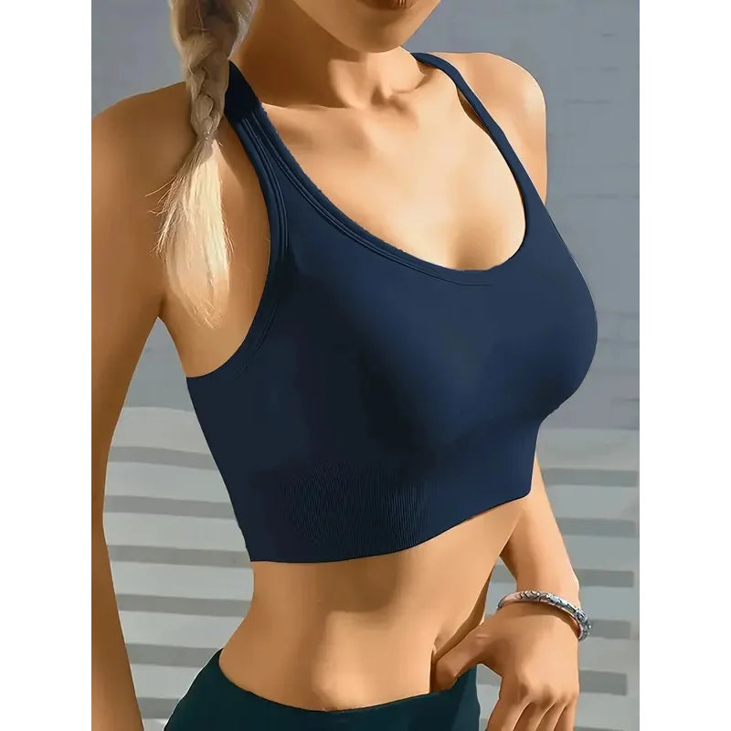 Push Up Seamless Sports Bra