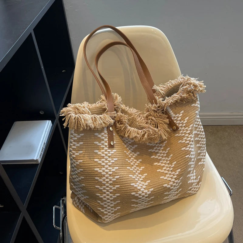 Casual Beach Tote Bag