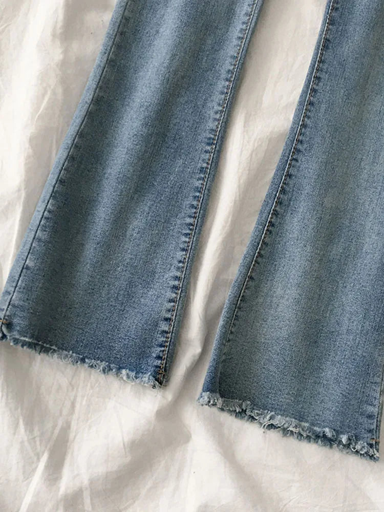 Low Waist Flare Jeans