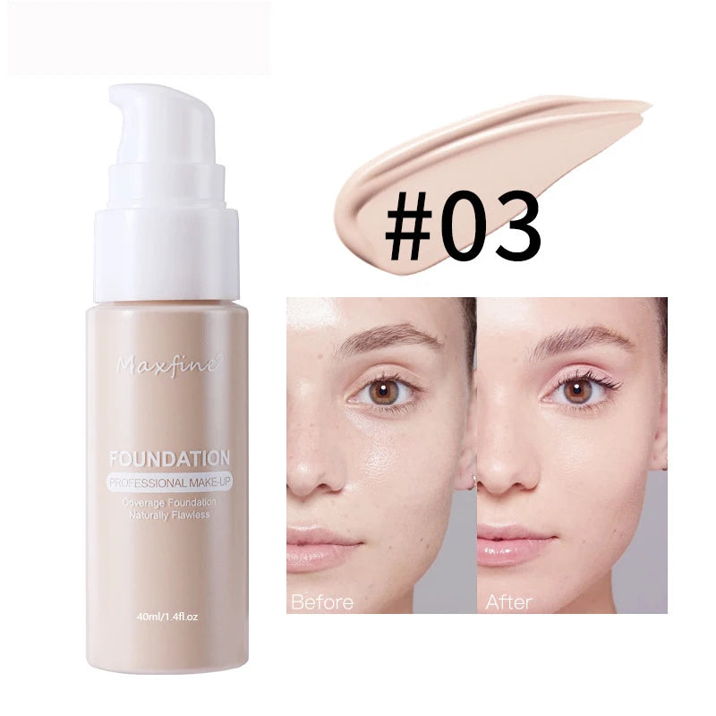 Moisturizing Waterproof Liquid Foundation
