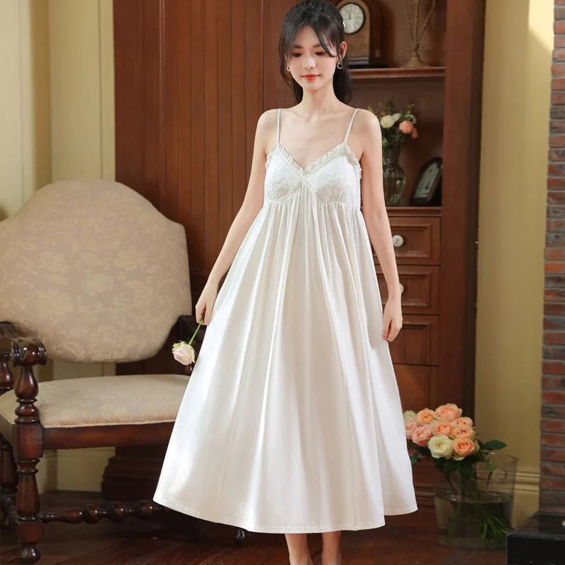 Lace Princess Cotton Nightdress