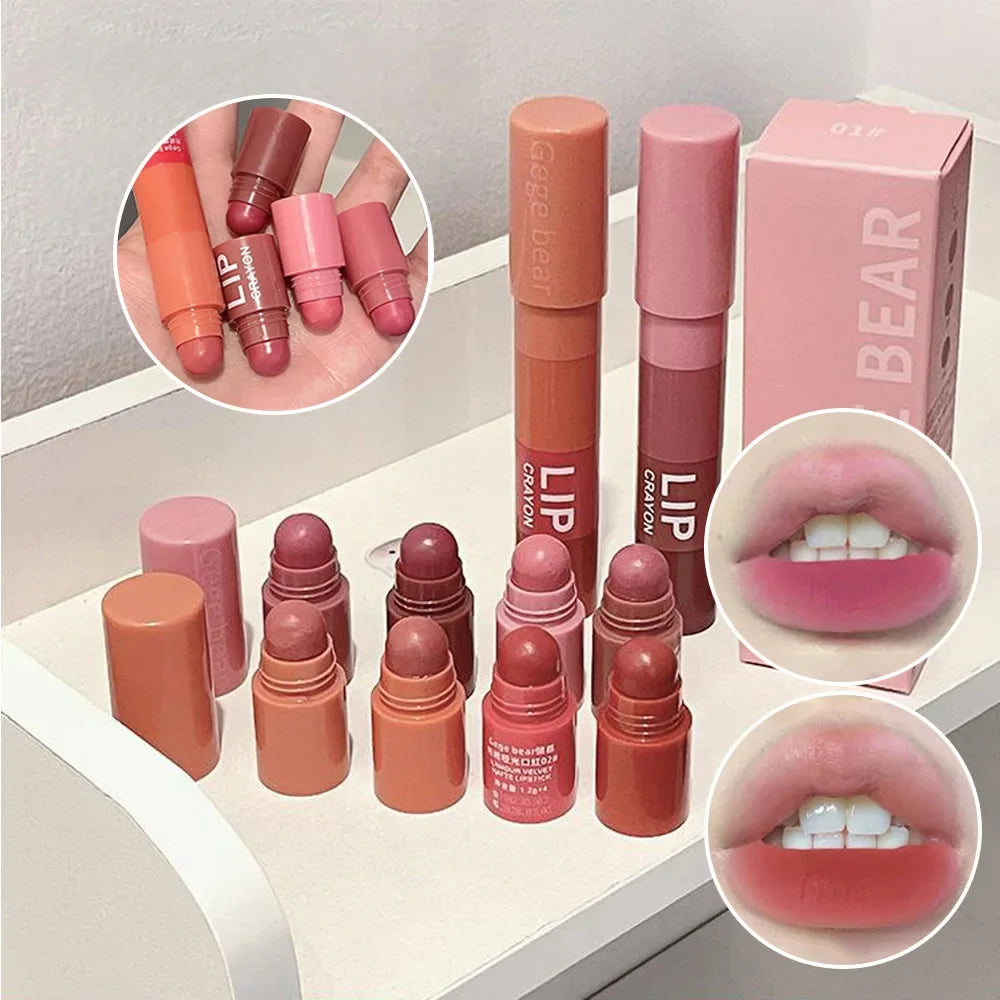 4-in-1 Velvet Matte Longwear Lip Crayon