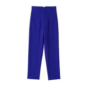 Elegant High Waist Pencil Pants