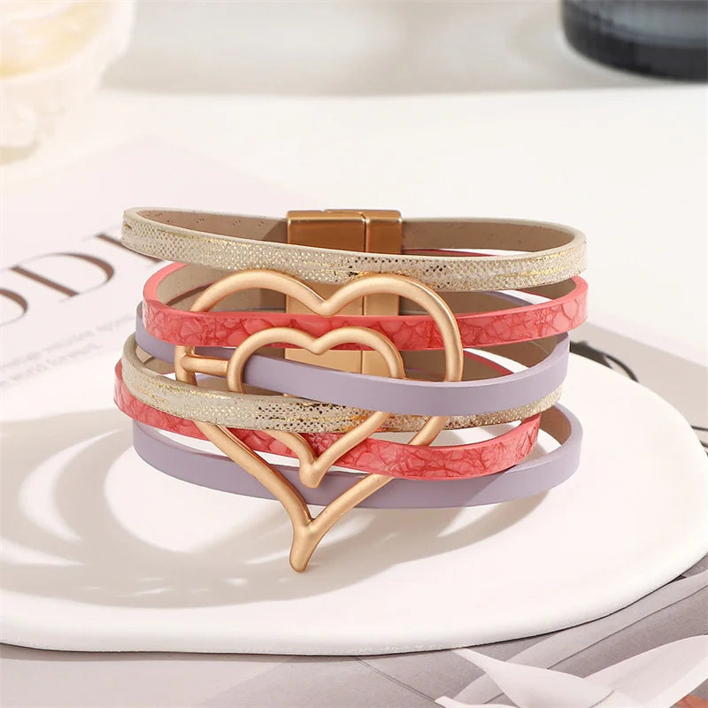 Genuine Leather Wrap Bracelet