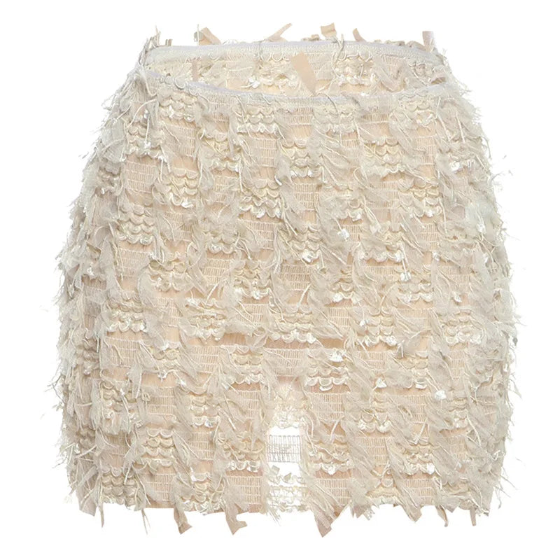 Sexy Skirt with Tassel