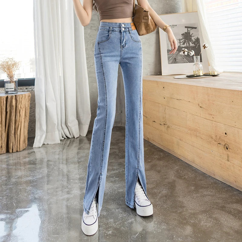 Low Waist Flare Jeans