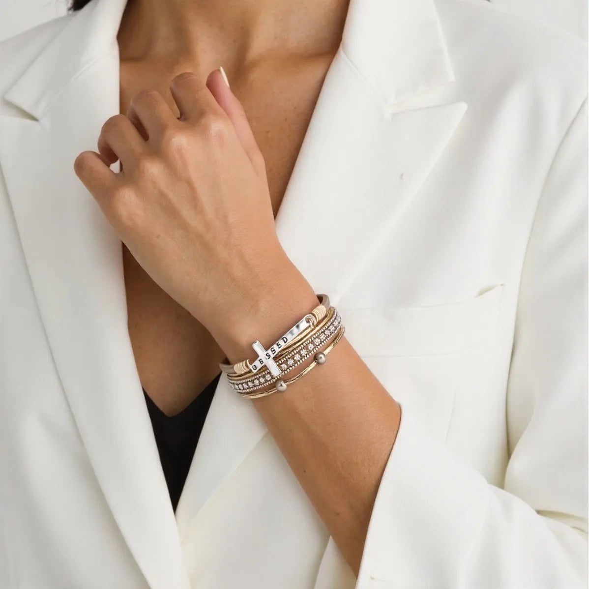 Genuine Leather Wrap Bracelet