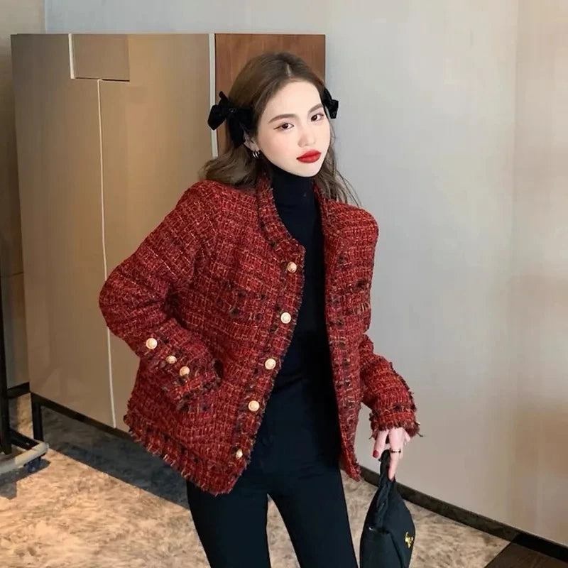 Elegant Tweed Coat