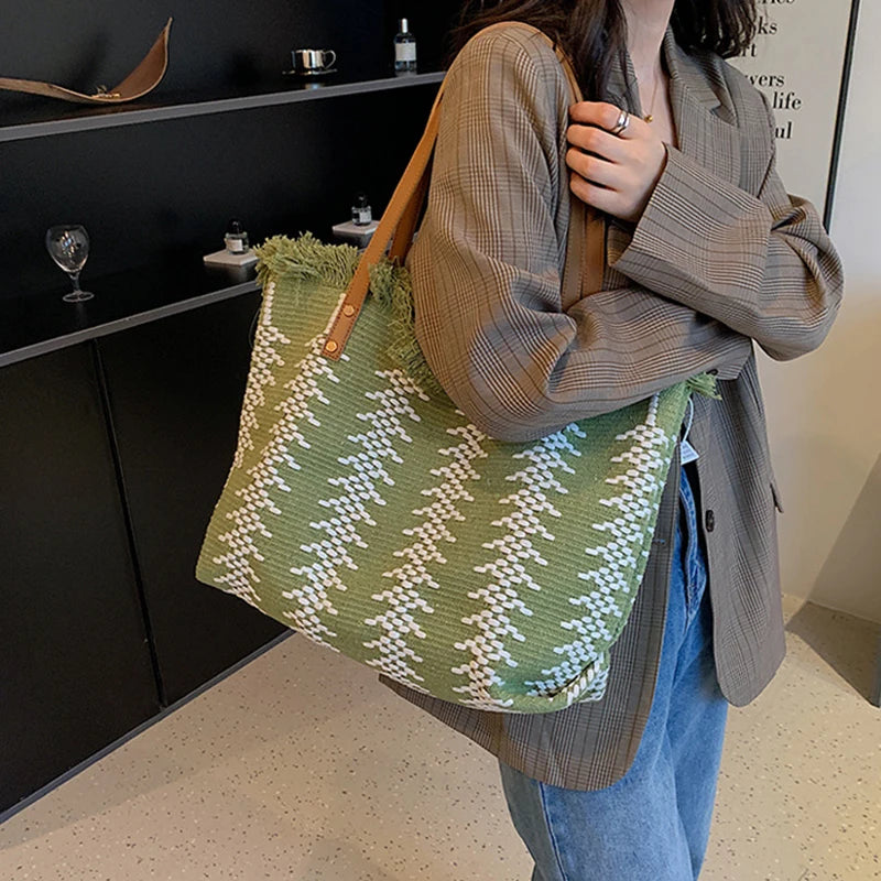 Casual Beach Tote Bag