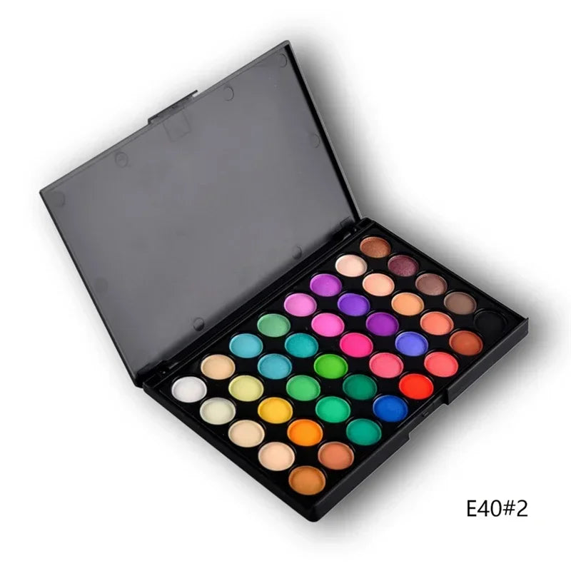 40 Color Glitter & Matte Eye Shadow Palette