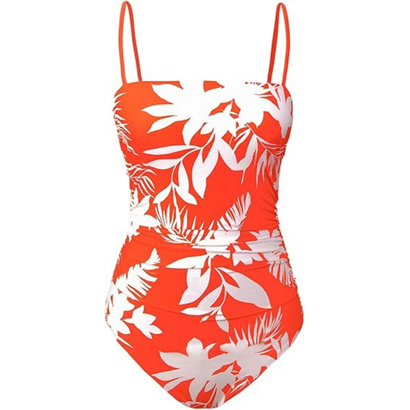 Tropical Strappy One-piece