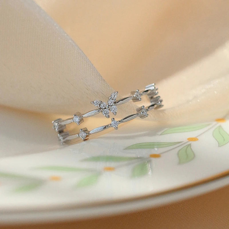 Colorful Butterfly Ring