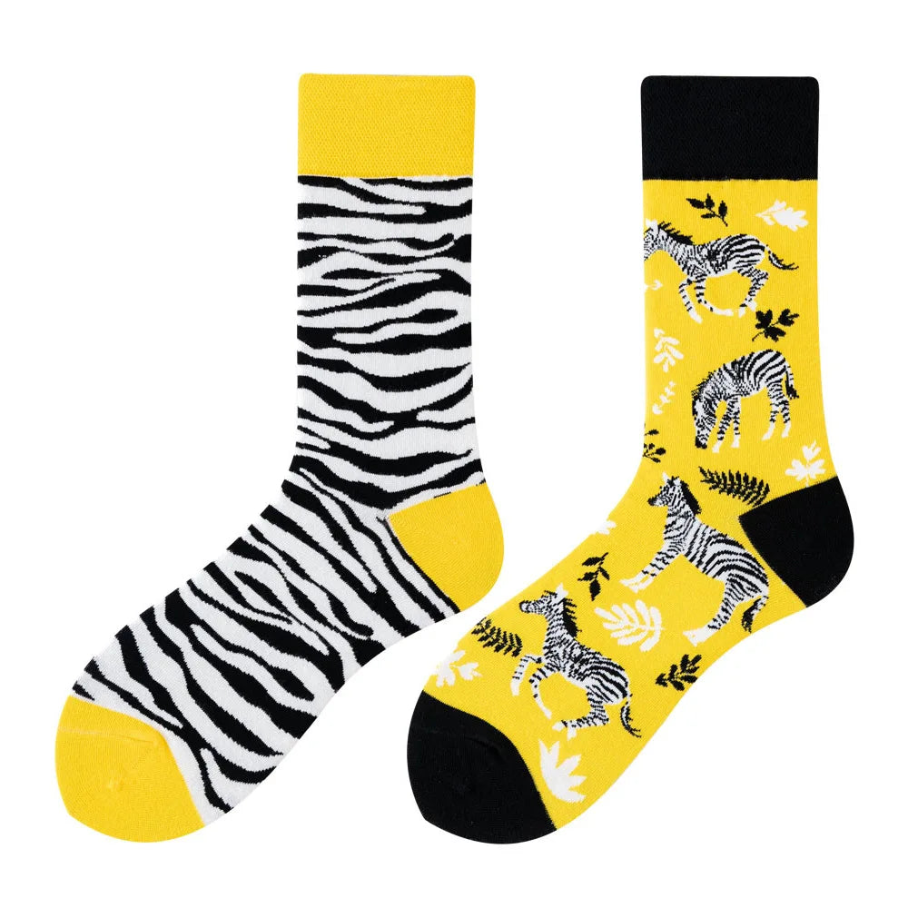 Cool Jacquard Cartoon Socks