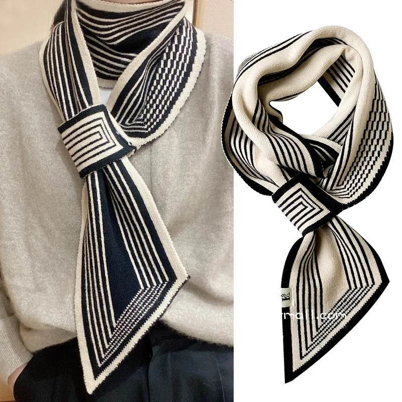 Trendy Thick Knit Scarf